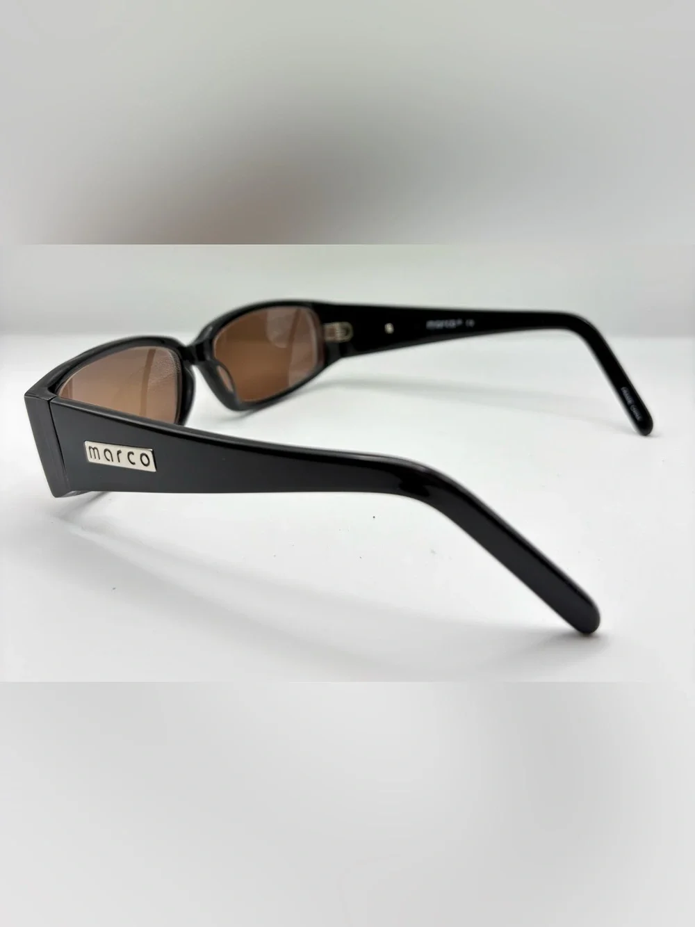 Marco 54 Black Oval Sunglasses Frames Only